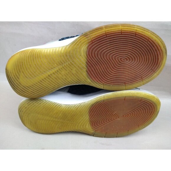 Nike Alphadunk Mens 12 USA L.O.B Dunk of Death Red White Blue Sneakers NO INSOLE - Picture 7 of 12